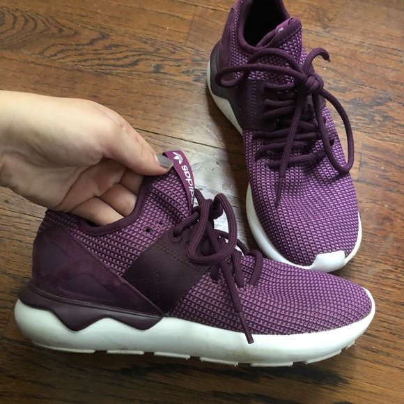 adidas tubular purple